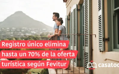 Registro único elimina hasta un 70 % de la oferta turística